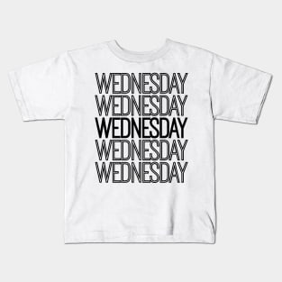 Weekdays: Wednesday Kids T-Shirt